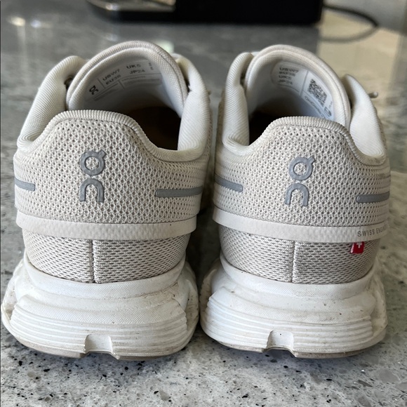 On Running Men's Cream Athletic Shoes - Picture 5 of 7